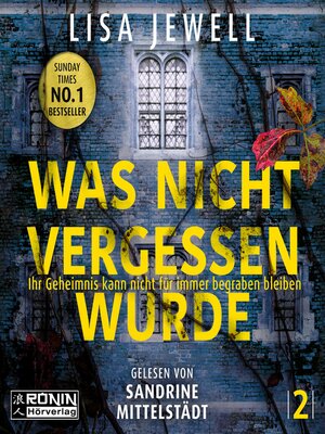 cover image of Was nicht vergessen wurde